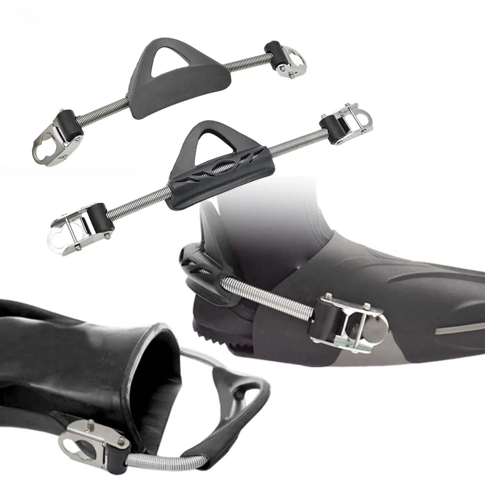 Strap Elástico de Acero Inoxidable para Aletas — 2 PCS