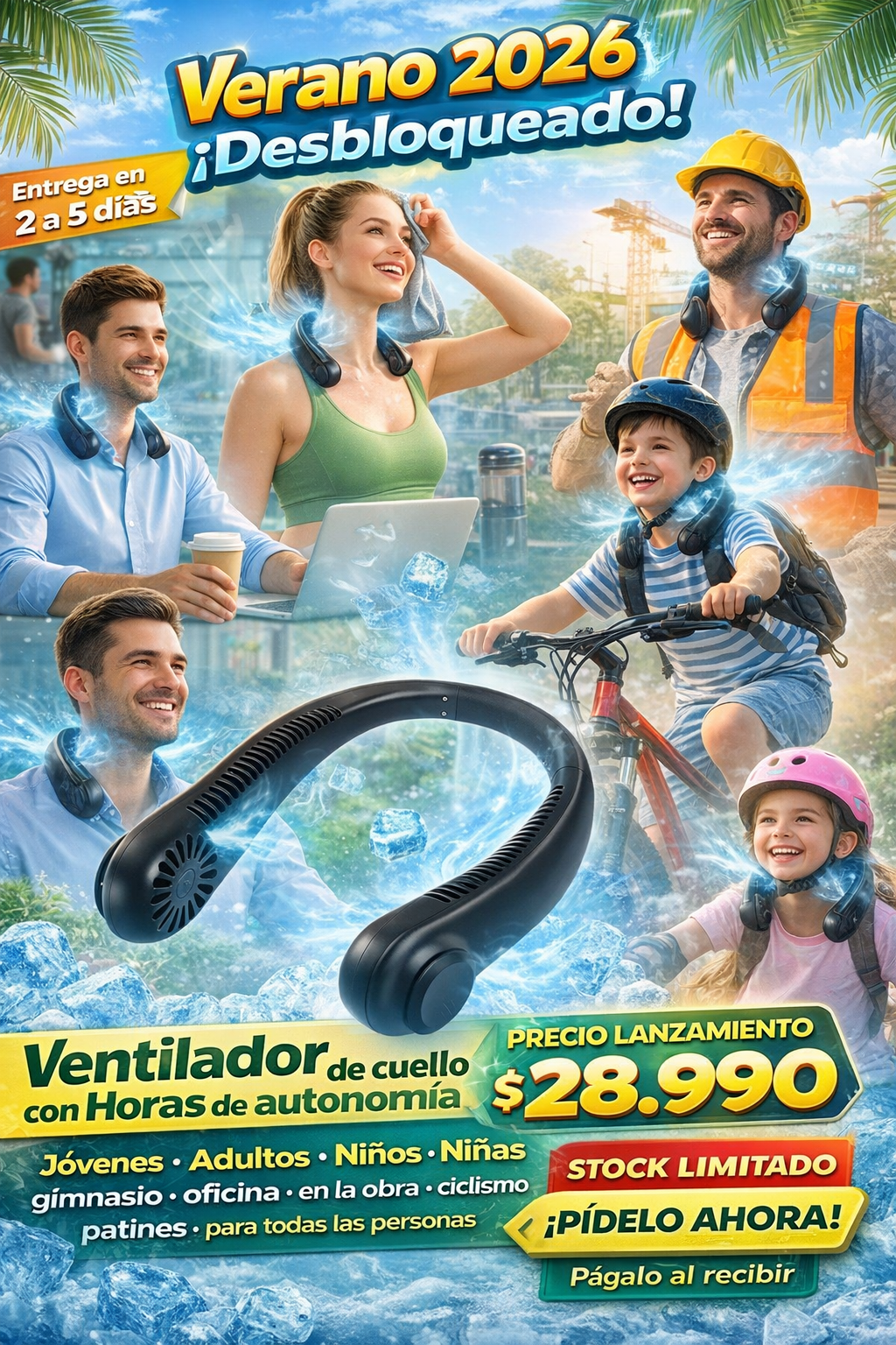 - 𝐕𝐞𝐧𝐭𝐢𝐥𝐚𝐝𝐨𝐫 𝐝𝐞 𝐂𝐮𝐞𝐥𝐥𝐨 𝐏𝐨𝐫𝐭á𝐭𝐢𝐥- 𝐑𝐞𝐜𝐚𝐫𝐠𝐚𝐛𝐥𝐞