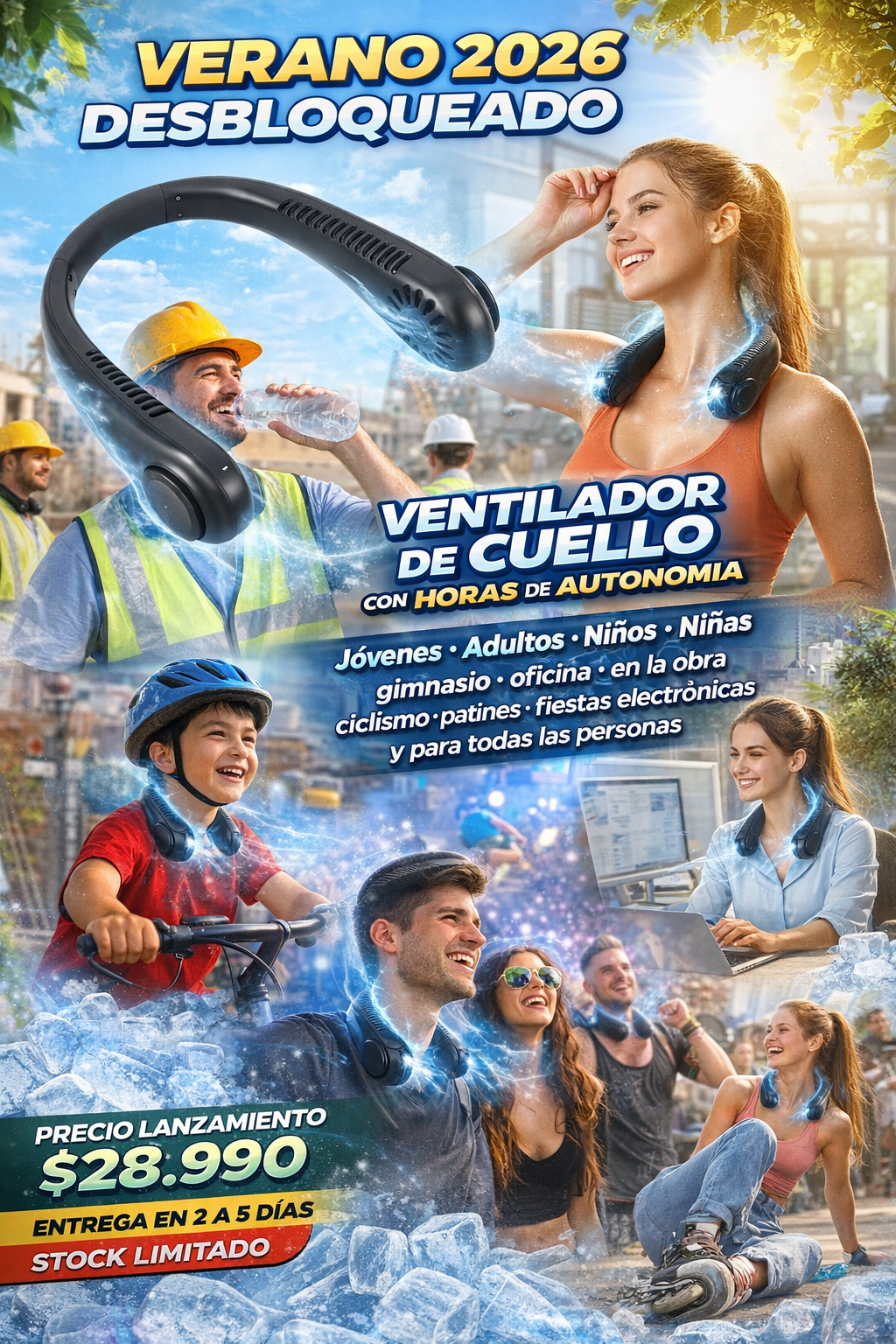 - 𝐕𝐞𝐧𝐭𝐢𝐥𝐚𝐝𝐨𝐫 𝐝𝐞 𝐂𝐮𝐞𝐥𝐥𝐨 𝐏𝐨𝐫𝐭á𝐭𝐢𝐥- 𝐑𝐞𝐜𝐚𝐫𝐠𝐚𝐛𝐥𝐞